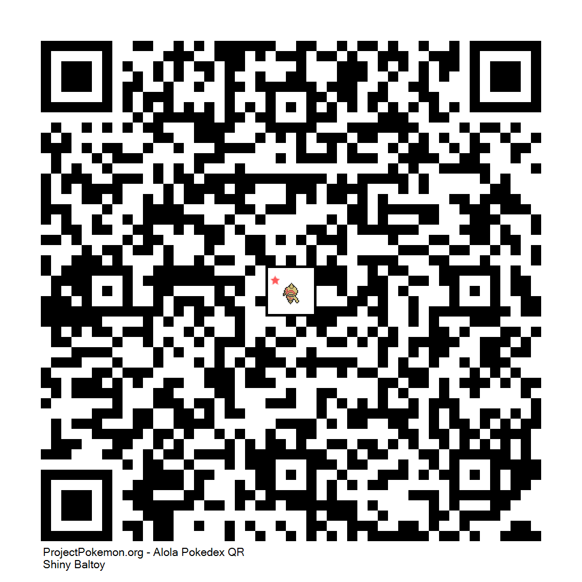Cdigo QR de Baltoy variocolor